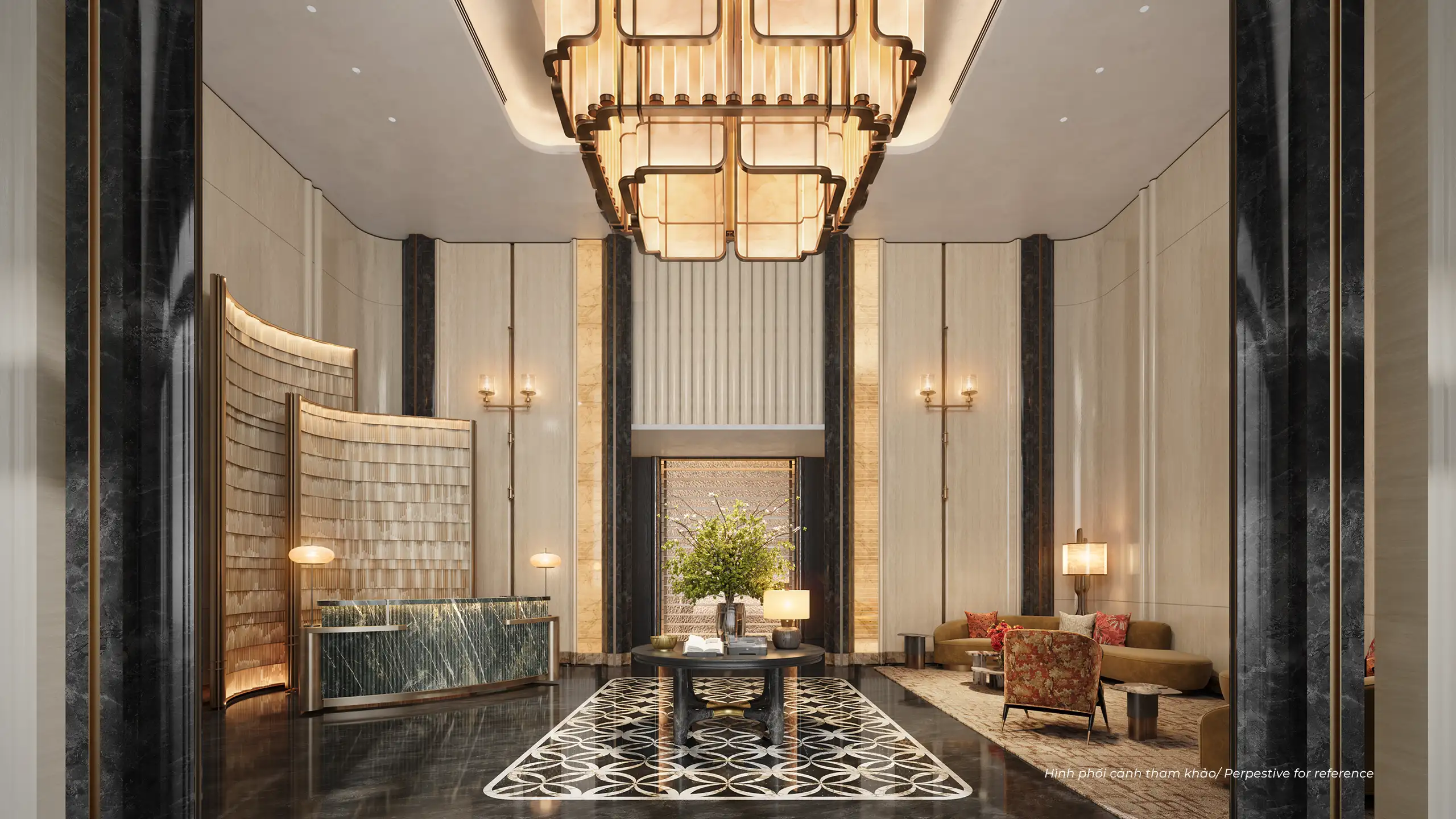 LOBBY — BLOCK A TẦNG TRỆT
