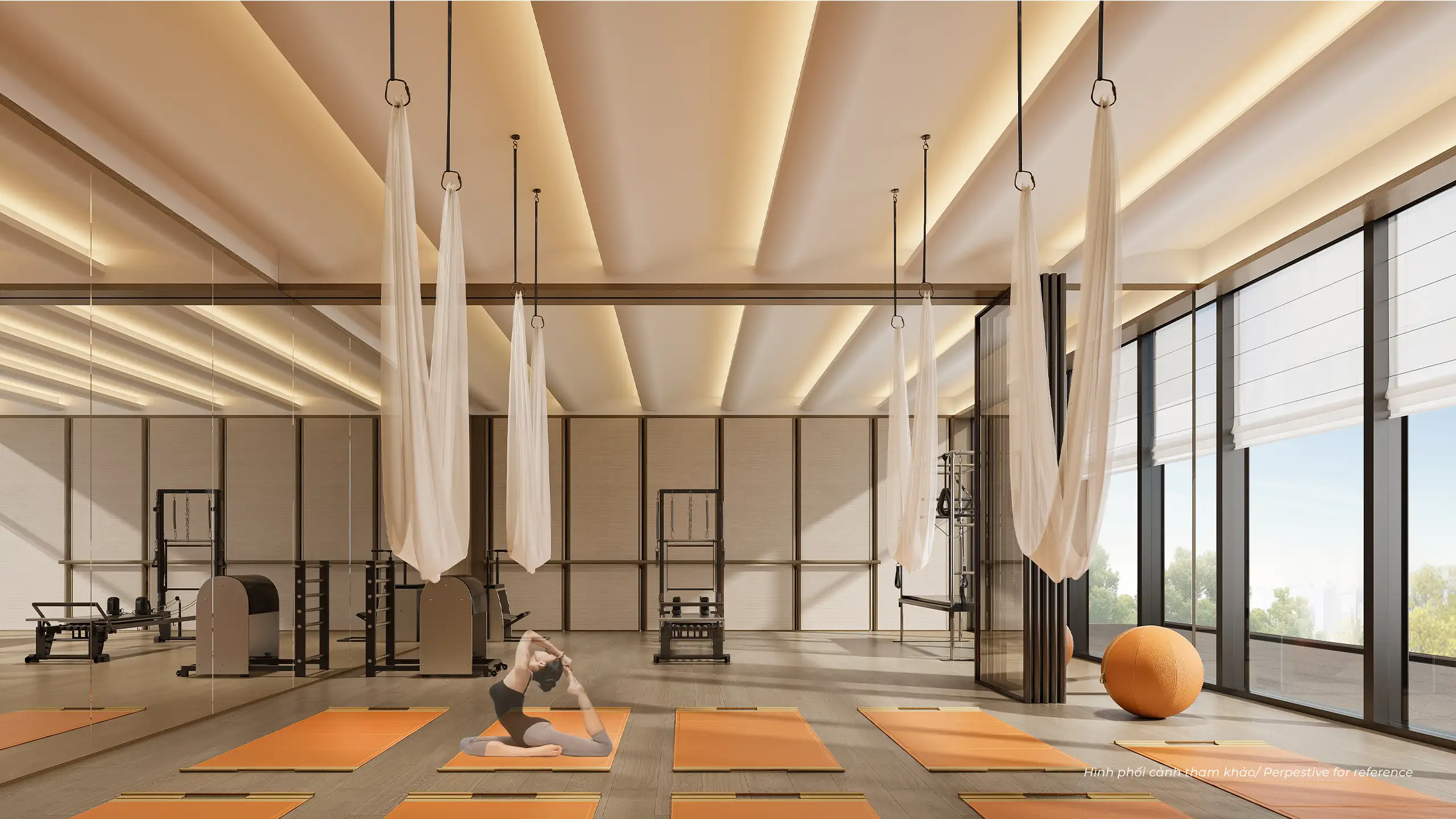 PHÒNG YOGA & PILATES — BLOCK A TẦNG 3
